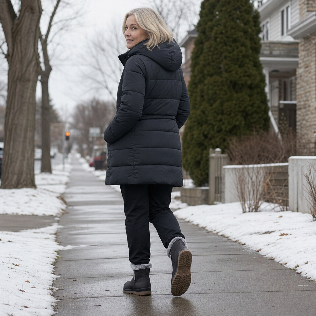 Warmalia | Waterproof Slip-On Snow Boots – Dry Socks and Steady Steps