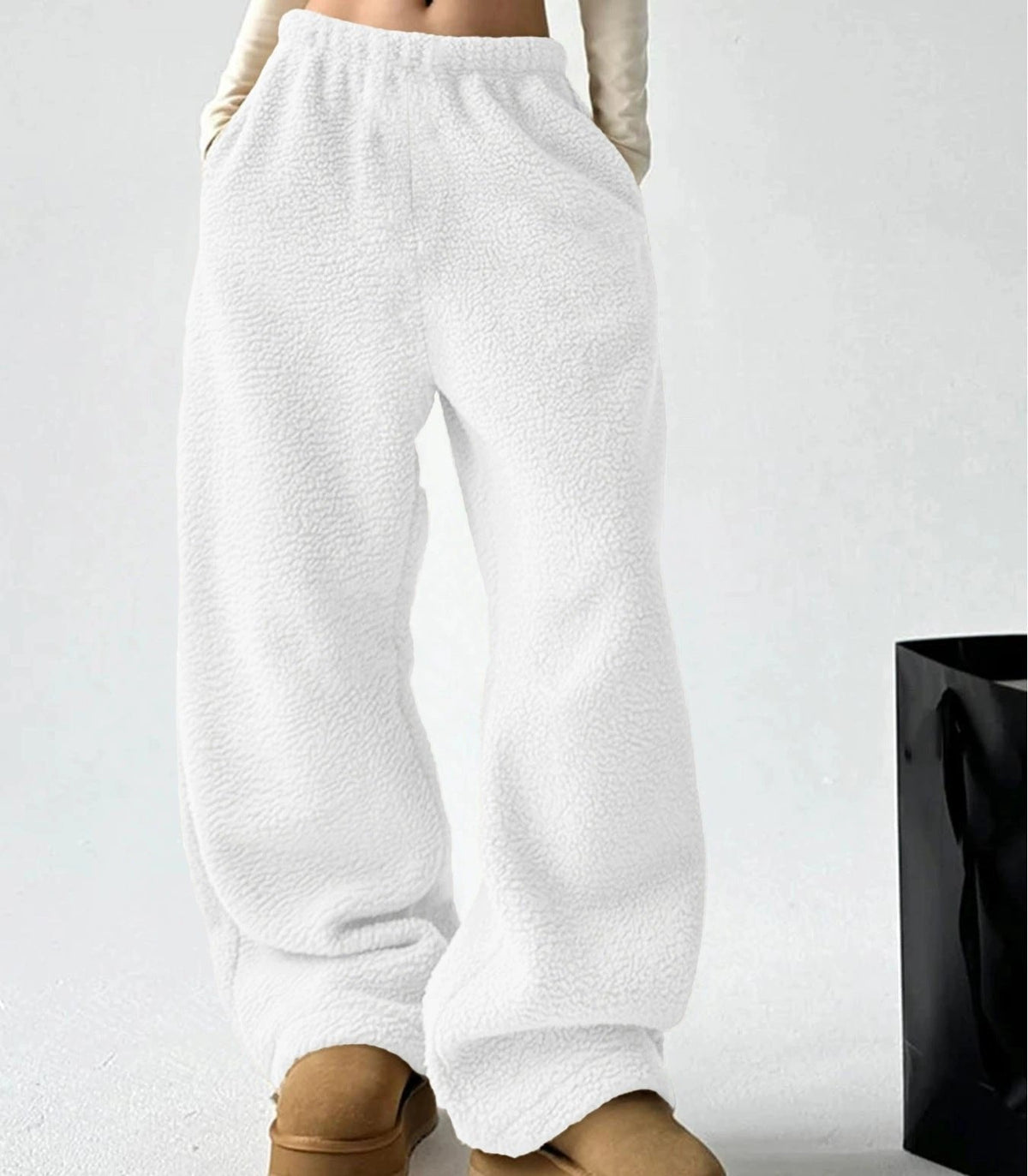 Woven | Fleece Pants – Relaxed Fit for Women