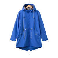 Lisa | Wasserdichter und funktionaler Damen Trenchcoat mit Kapuze