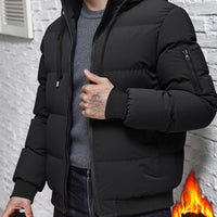 Lukas | Warme und stilvolle Pufferjacke mit Kapuze