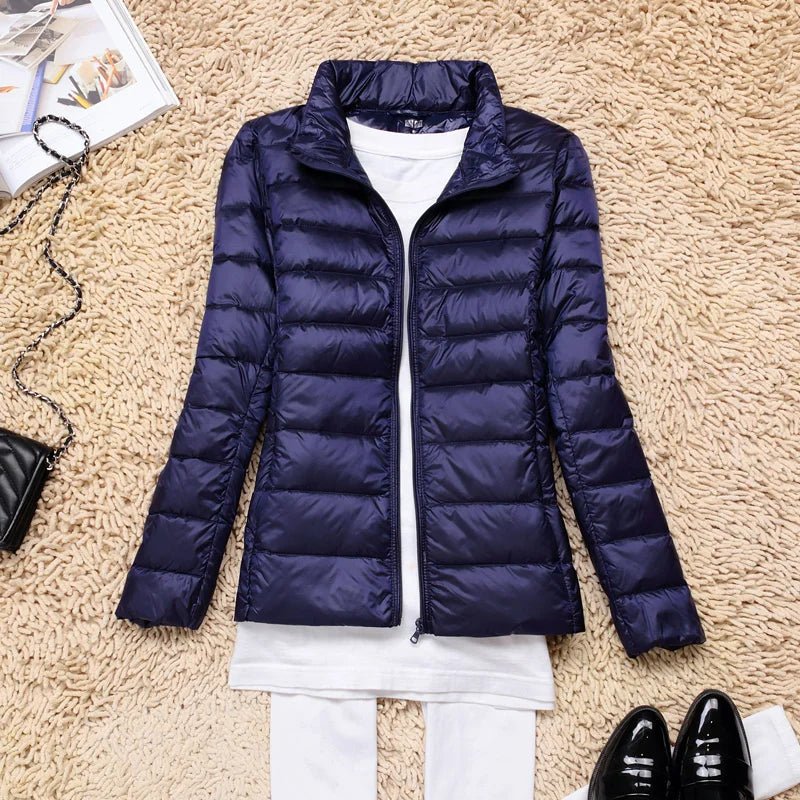 Kathrin | Ultralight Daunenjacke für Reisen und Alltag