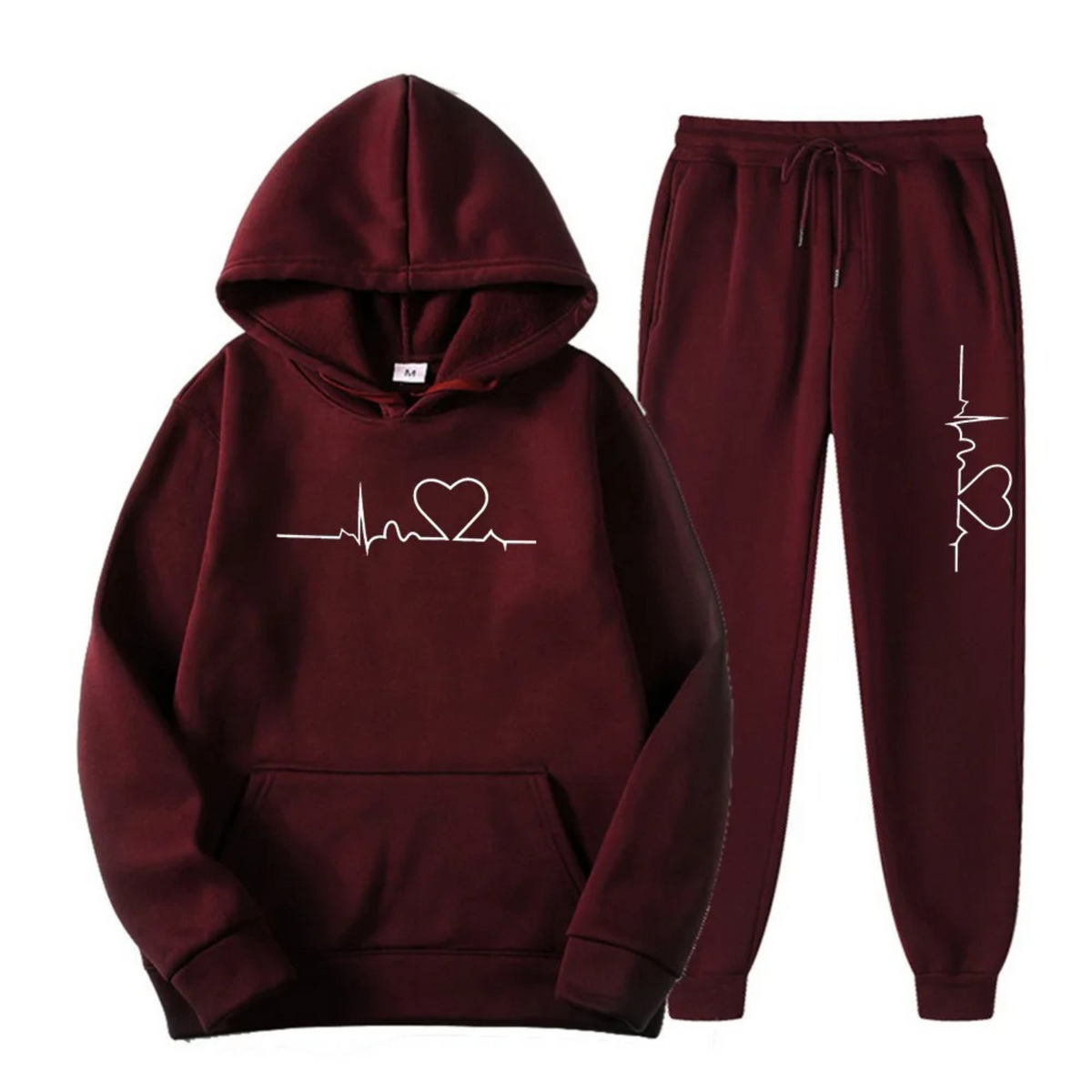 Drune | Damen Trainingsanzug Set – Bequeme Hoodie mit Print