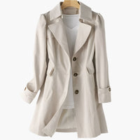 Mira | Stilvoller und langer Damen Trenchcoat