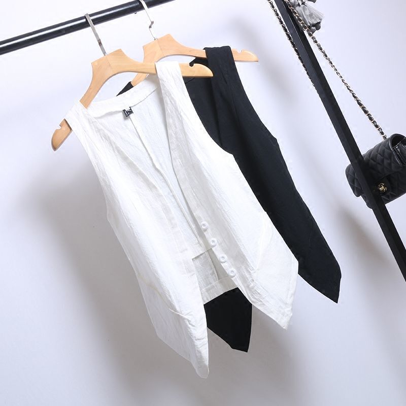 Amelia | Moderne und atmungsaktive Damen Leinenweste
