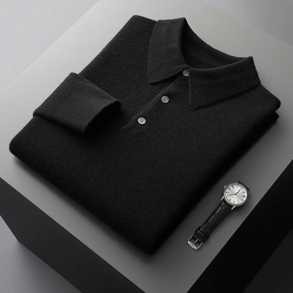 David | Eleganter und moderner Kaschmir Strickpullover