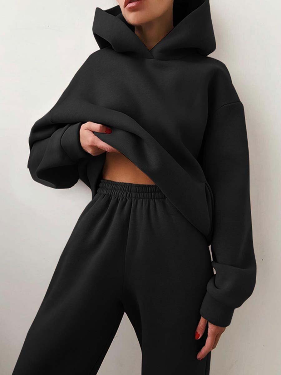 Drune | Jogginganzug – Bequemer Oversized Hoodie mit Sweatpants
