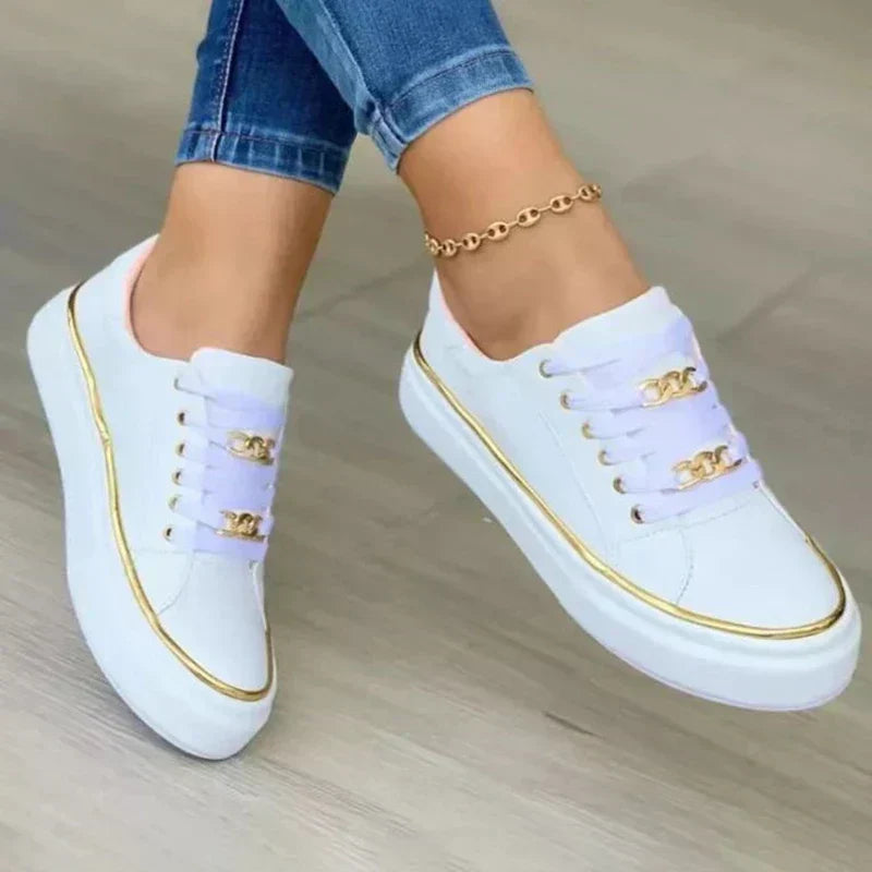 Nora | Bequeme und stützende Orthopädische Schnür Sneaker