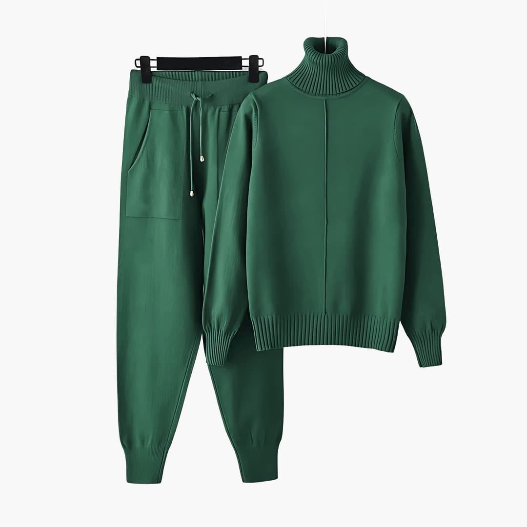 Knitwear | Turtleneck Knit Lounge Set for Women