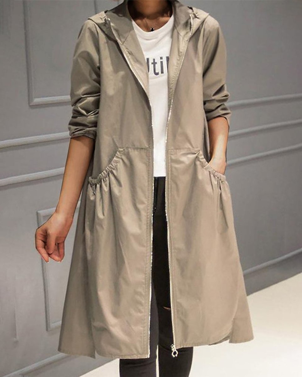 Mila | Wetterfester und bequemer Trenchcoat