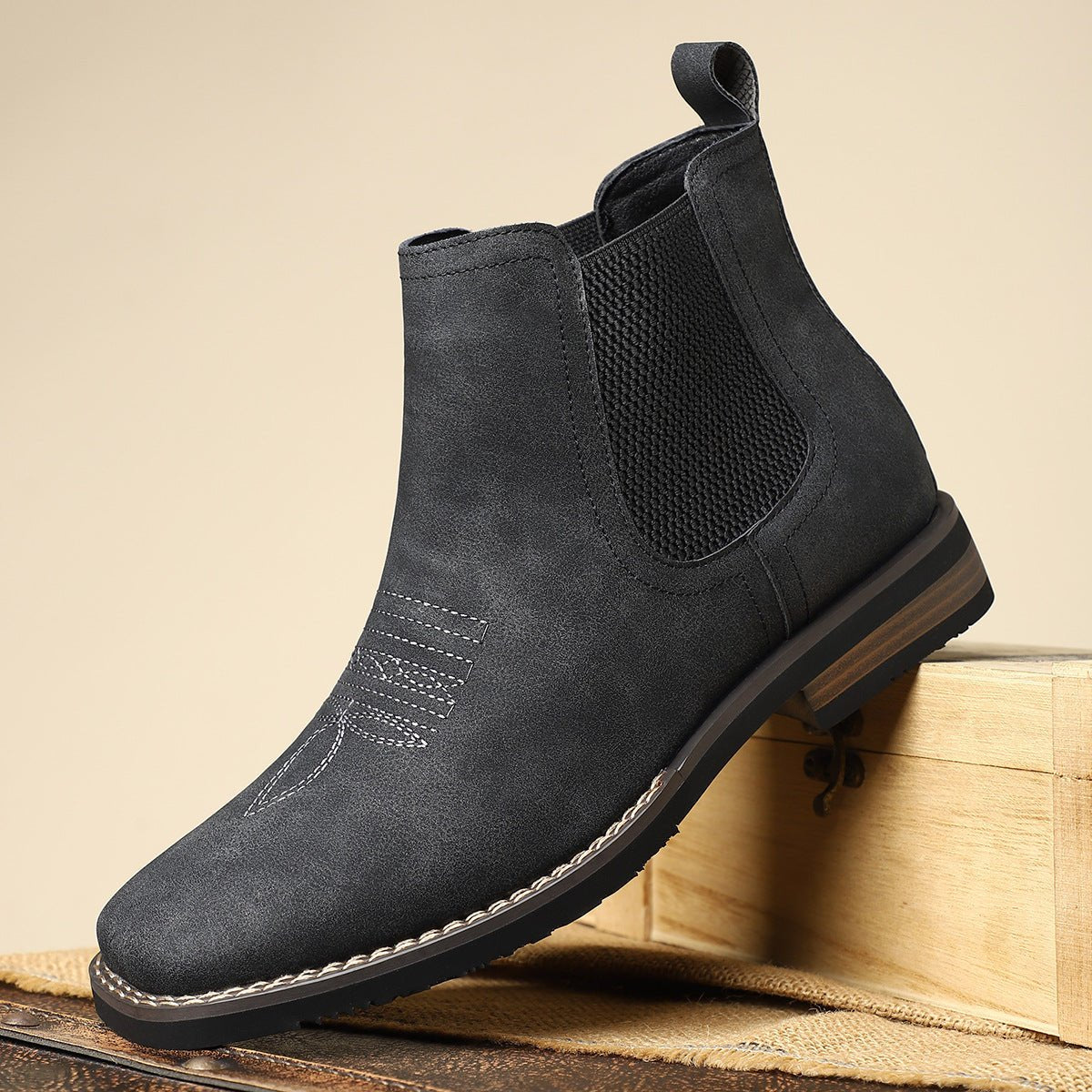 Martin | Stilvolle und stützende orthopädische Chelsea HerrenStiefel