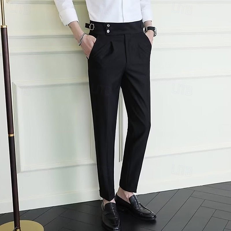 Quentin | Tailored Straight-Leg Trousers for Men