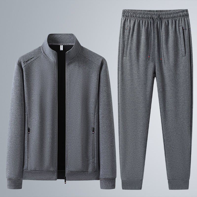 Fashion | Herren Sportanzug mit Stehkragen und Reißverschluss