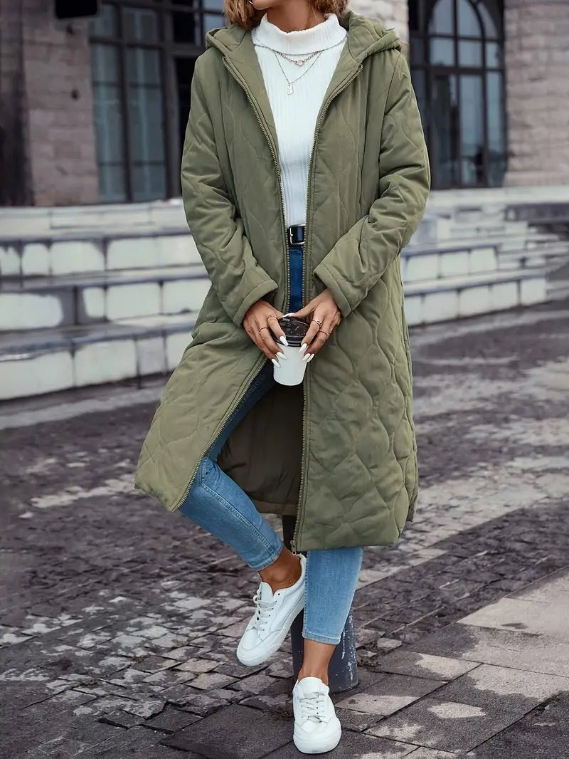 Kristin | Gepolsterte Baumwolljacke – Lässiger Stil für Übergangszeiten