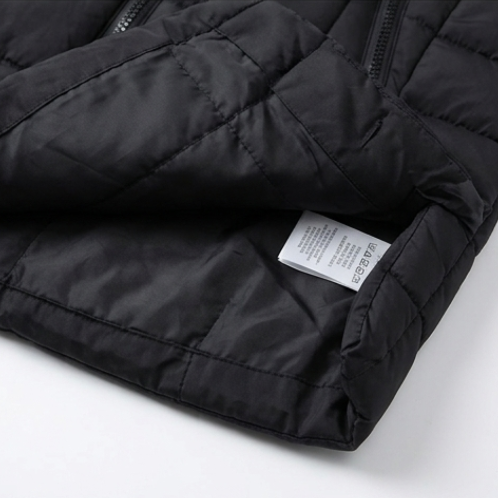 Covara | Long Quilted Puffer Vest - Met Capuchon voor Vrouwen