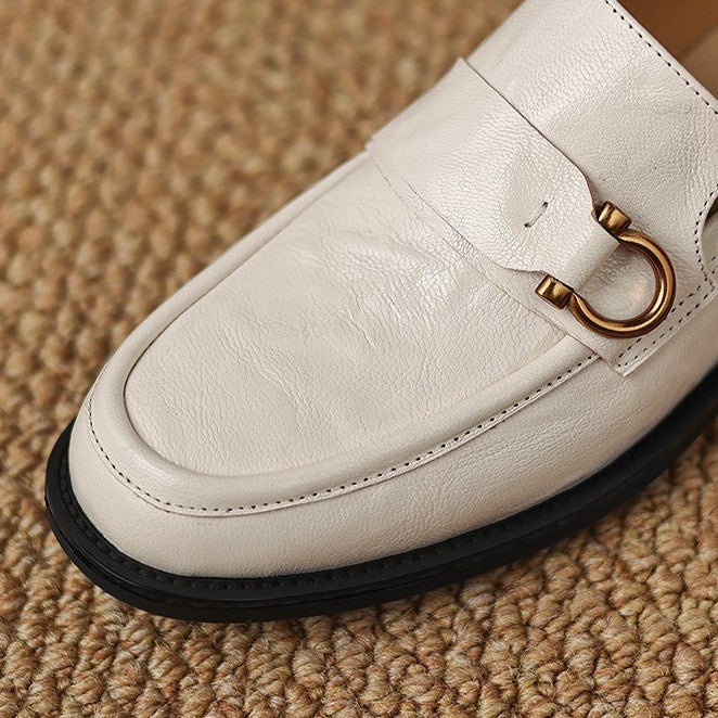 Celia | Leder Loafer mit Horsebit-Akzent für Frauen