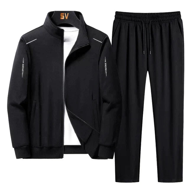 Drune | Trainingsanzug – Bequemes Set mit sportlicher Jacke für Männer