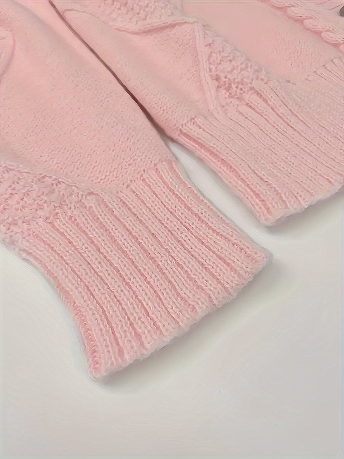 Lucinda | Cable-Knit Cardigan – Cozy Button Front Design