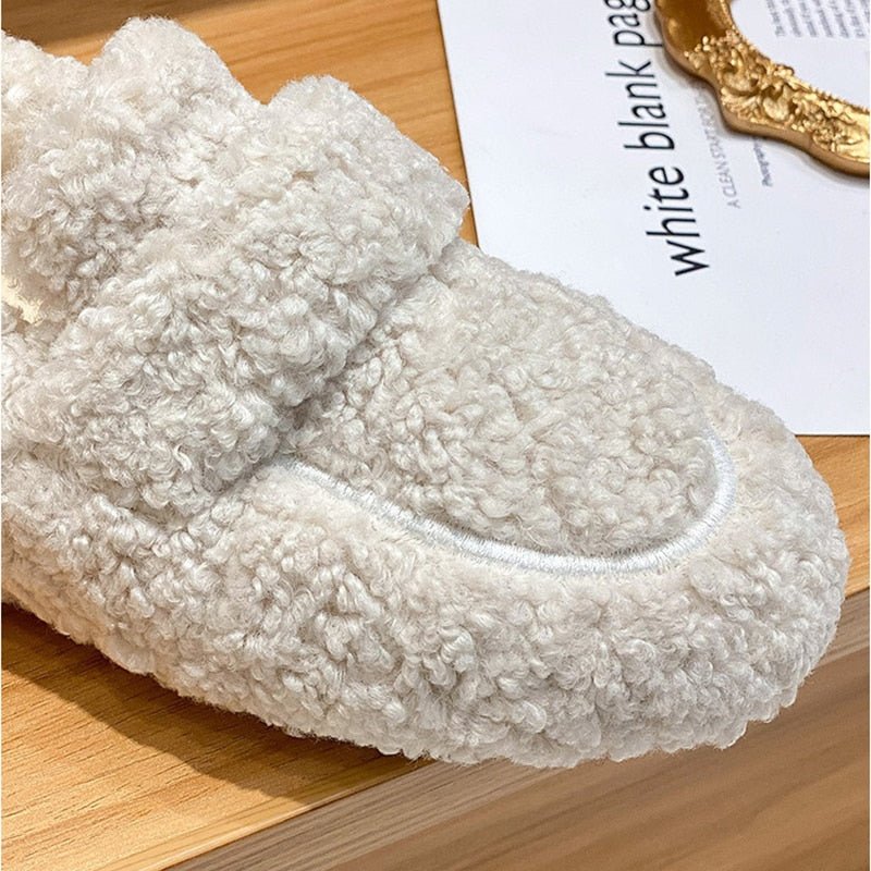 Anna | Plüsch-Hausschuhe für Damen – Weich und Elegant
