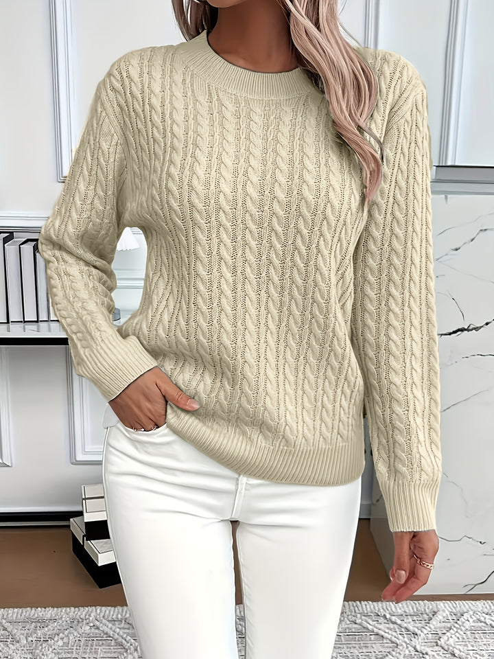 Lena | Moderner Und Weicher High-Low Strickpullover
