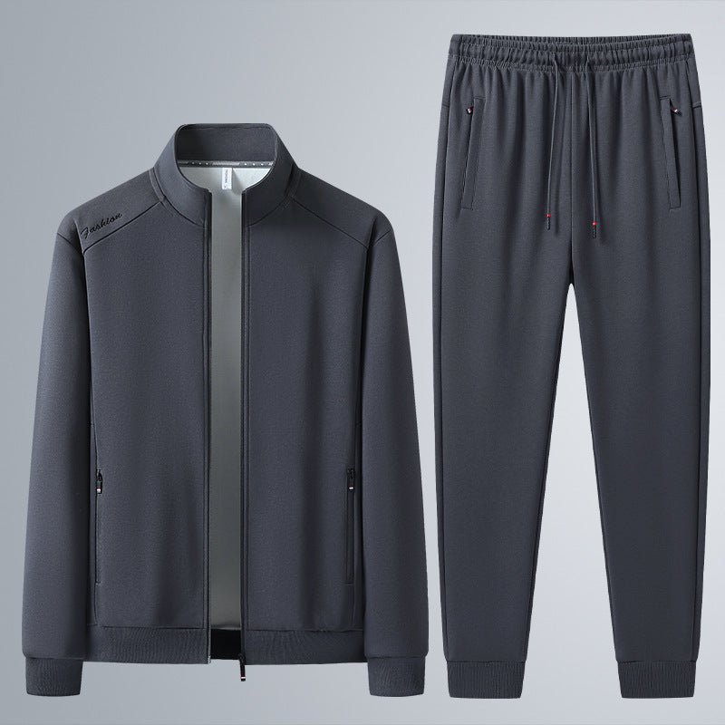 Fashion | Herren Sportanzug mit Stehkragen und Reißverschluss