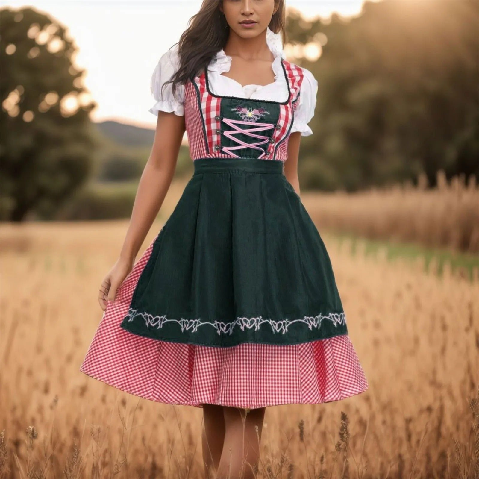 Emilia | Elegantes und klassisches Oktoberfest Dirndl Kleid