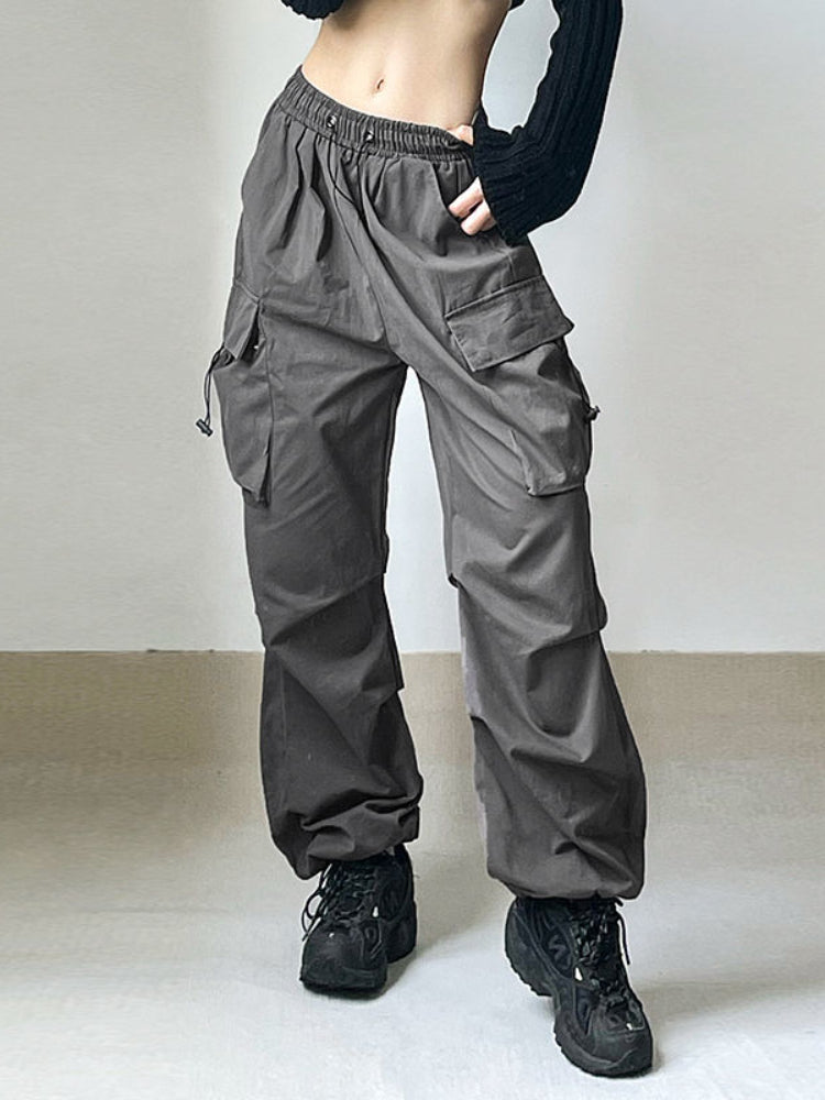 Katrin | Trendige Weitbein Cargohose für Damen