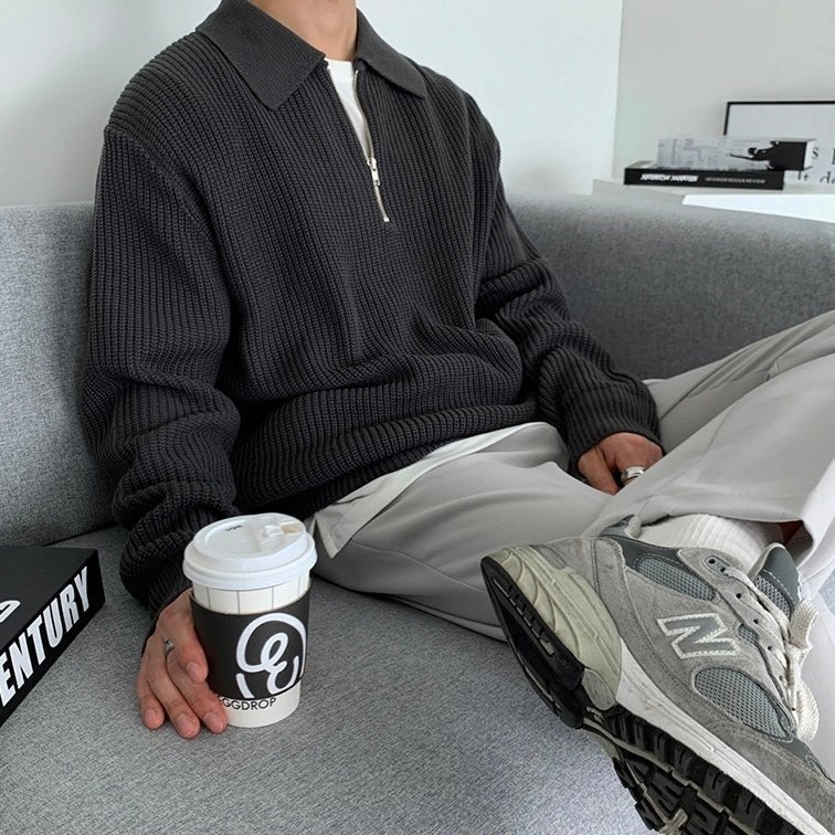Milo | Zip Sweater – Moderner Look für Männer