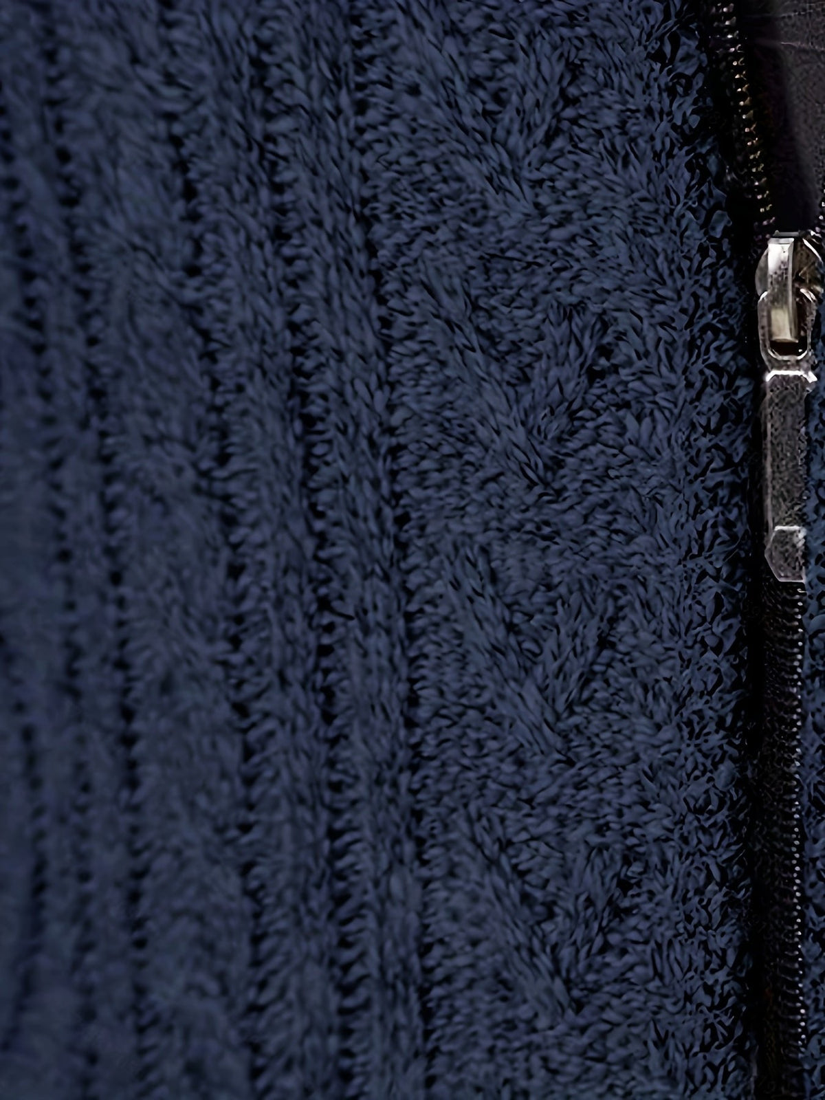 Walter | Full-Zip Cardigan – Textured Design for Men