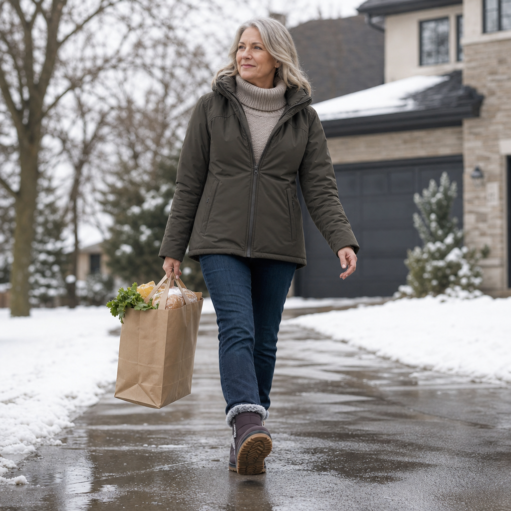Warmalia | Waterproof Slip-On Snow Boots – Dry Socks and Steady Steps