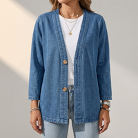 Amelie | Lässige und Elegante Damen Strick Strickjacke