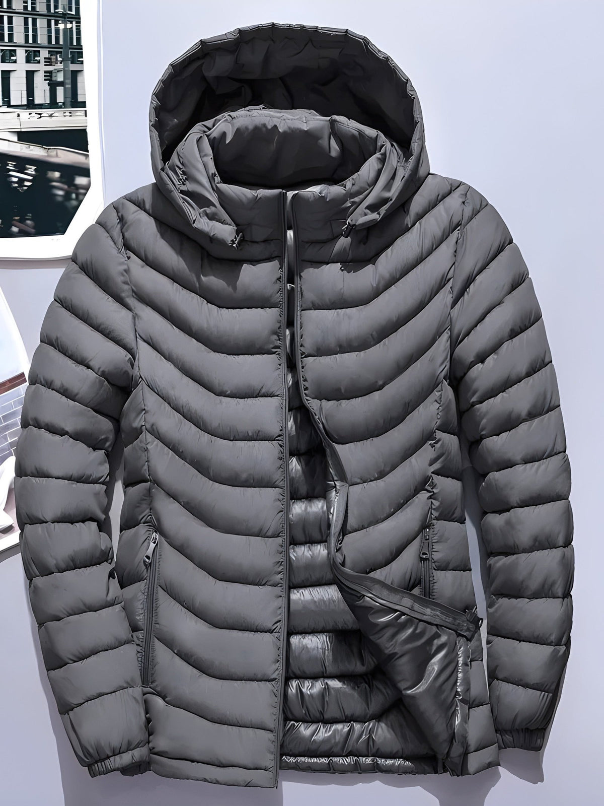 Owen | Hooded Puffer Jacket – Leichte Winterjacke für Herren