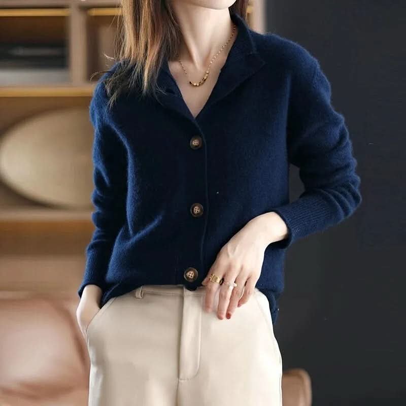 Arlina | Merino Cardigan – Elegante Layering-Option für Damen