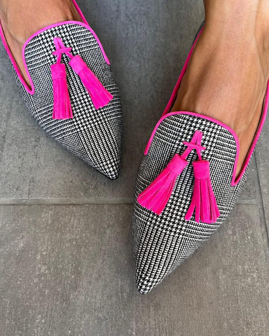 Grace | Elegante und moderne Damen-Loafer mit Fransen