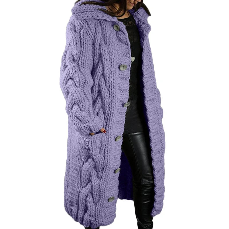 Katharina | Bequemer und Stilvoller Strick Strickjacke
