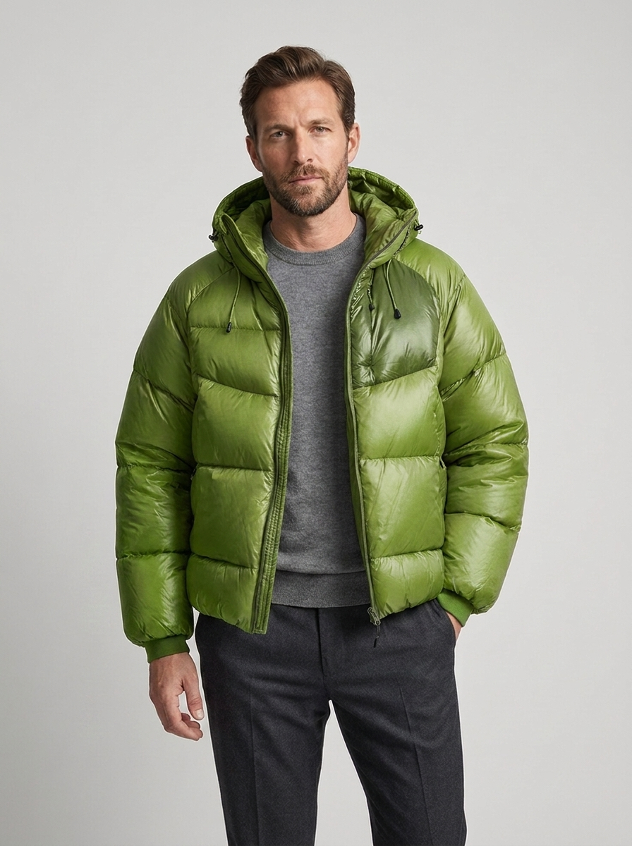 Maverick | Men's Hooded Insulated Down Puffer Jacket