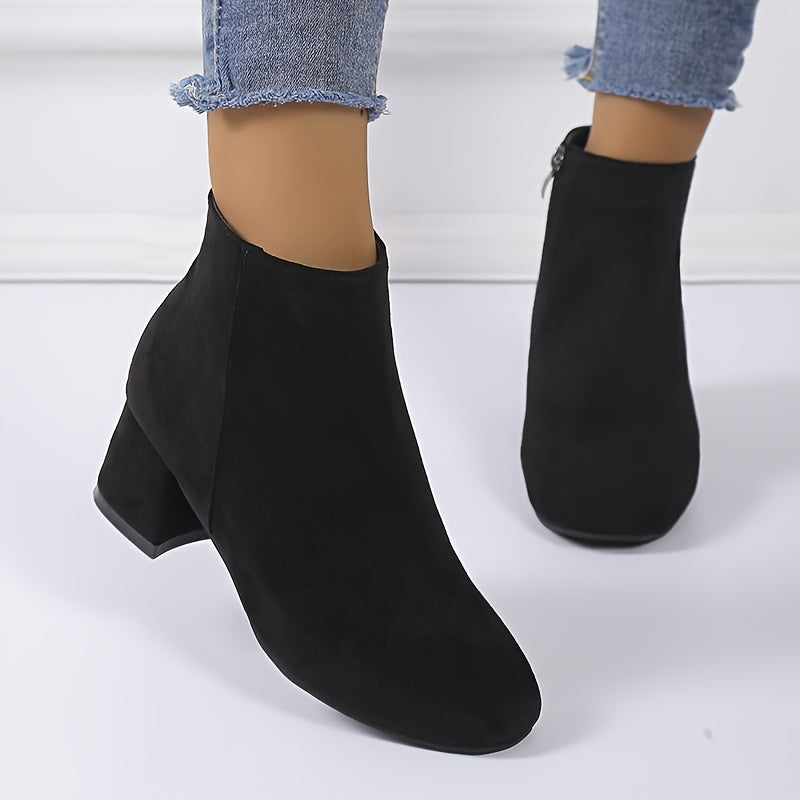 Emilia | Vielseitige Chelsea Stiefeletten mit niedrigem Absatz