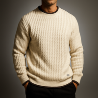 Felix | Luxuriöser und Warmer Herren Merino Strickpullover