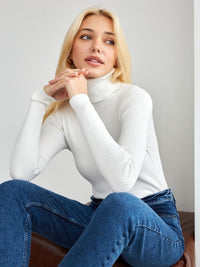 Diana | Klassischer und vielseitiger Damen Turtleneck Pullover