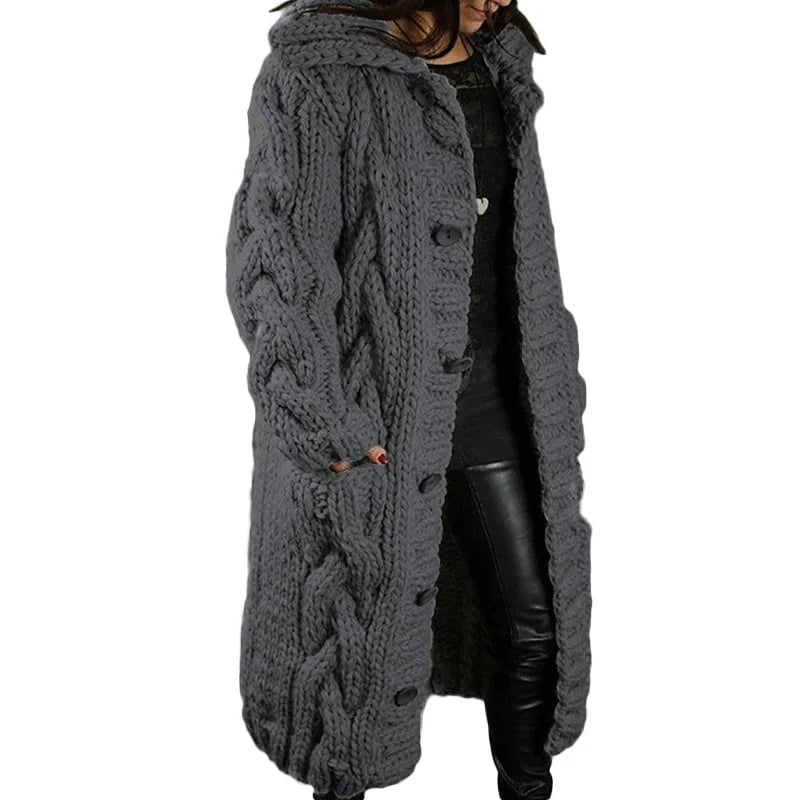 Katharina | Bequemer und Stilvoller Strick Strickjacke