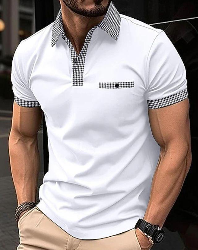 Easton | Polo Shirt – Klassisches Karomuster für Männer