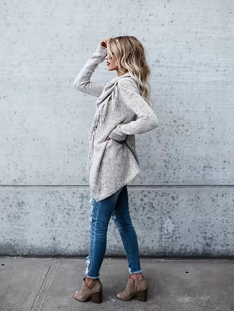 Christina | Bequemer und warmer Winter Tunika Pullover