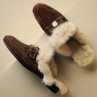 Laura | Kuschelige und stilvolle Damen Shearling Mules