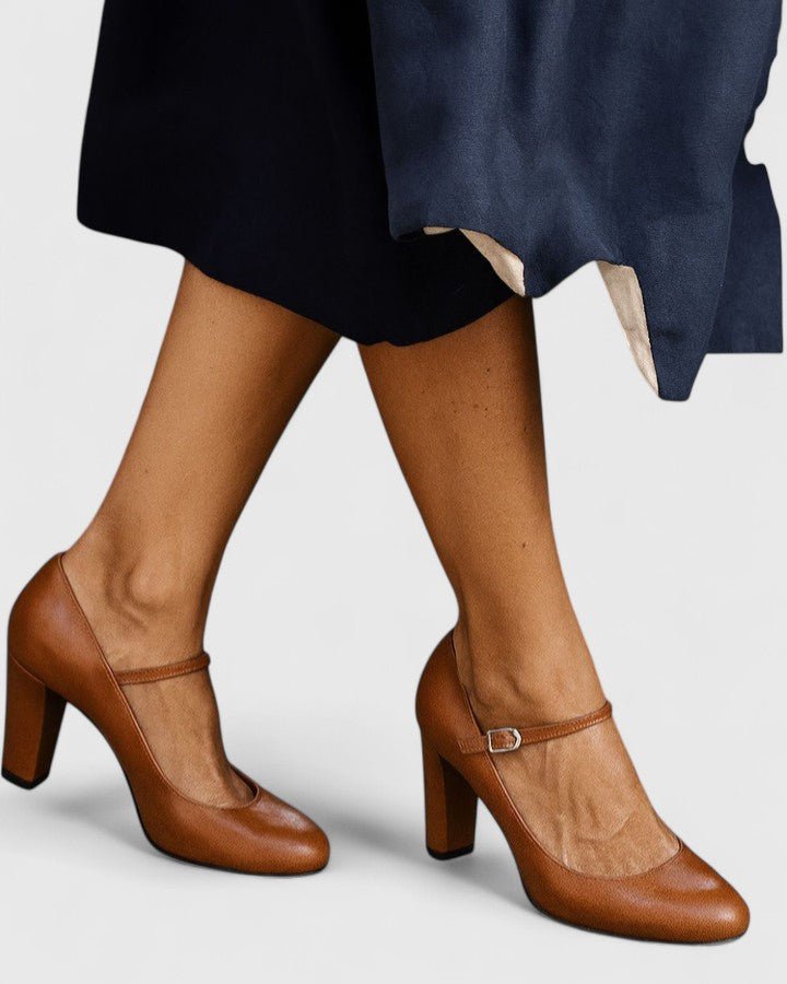 Brittany | Simple Blockabsatzsandalen für Frauen