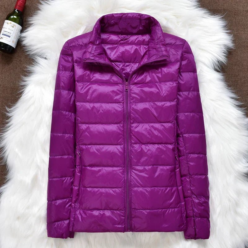 Kathrin | Ultralight Daunenjacke für Reisen und Alltag