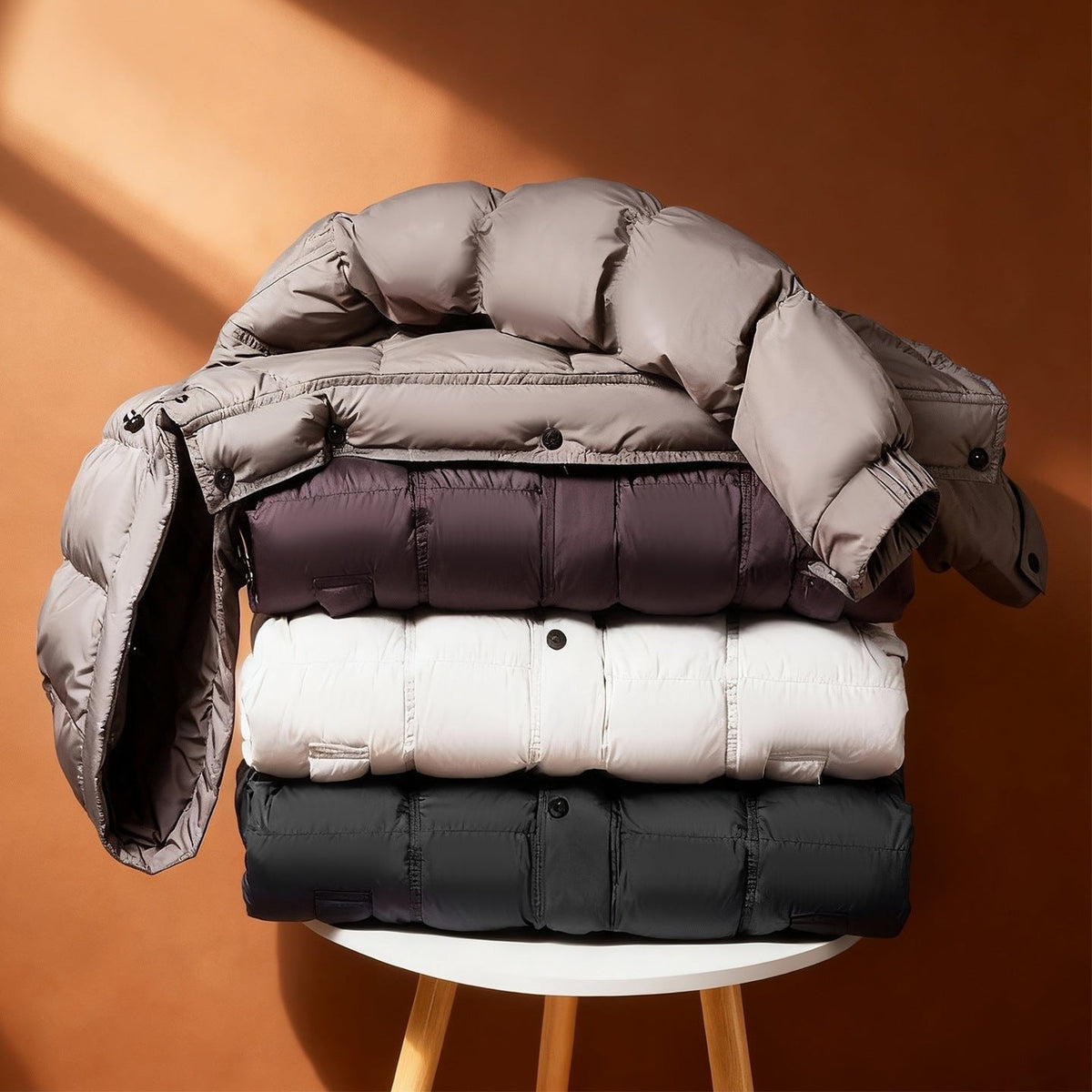 Haven | Hooded Down Puffer Jacket for Men – Casual Loose Fit