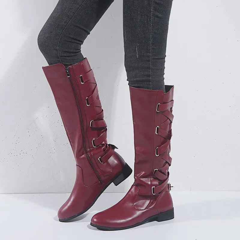 Sophia | Elegante Und Klassische Kniehohe Stiefel
