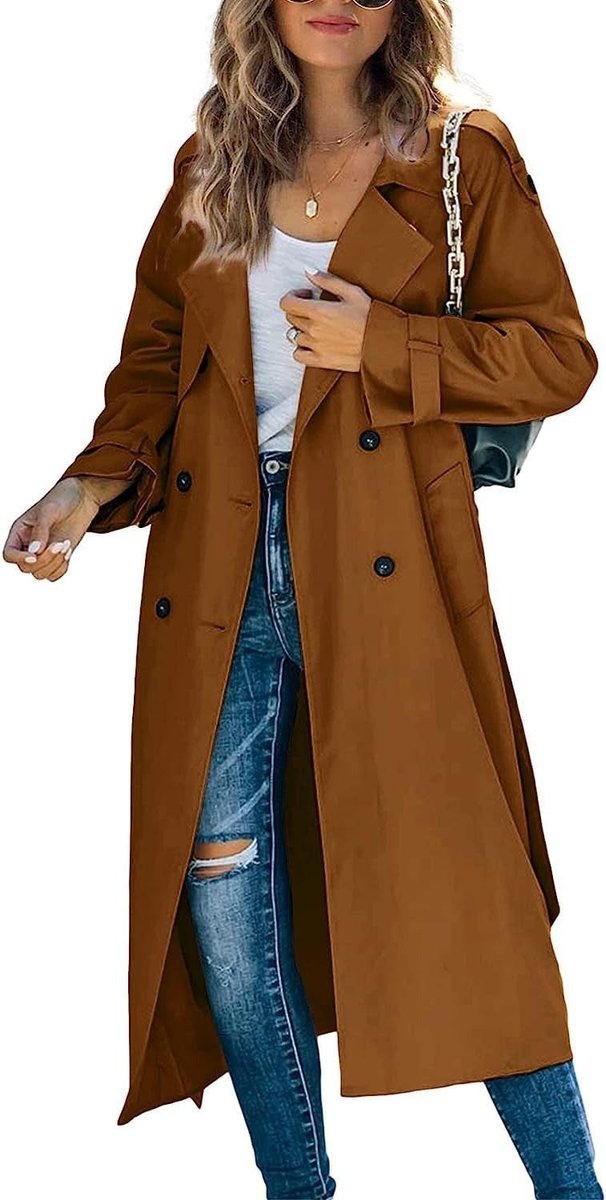 Doreen | Oversized und eleganter Damen Trenchcoat