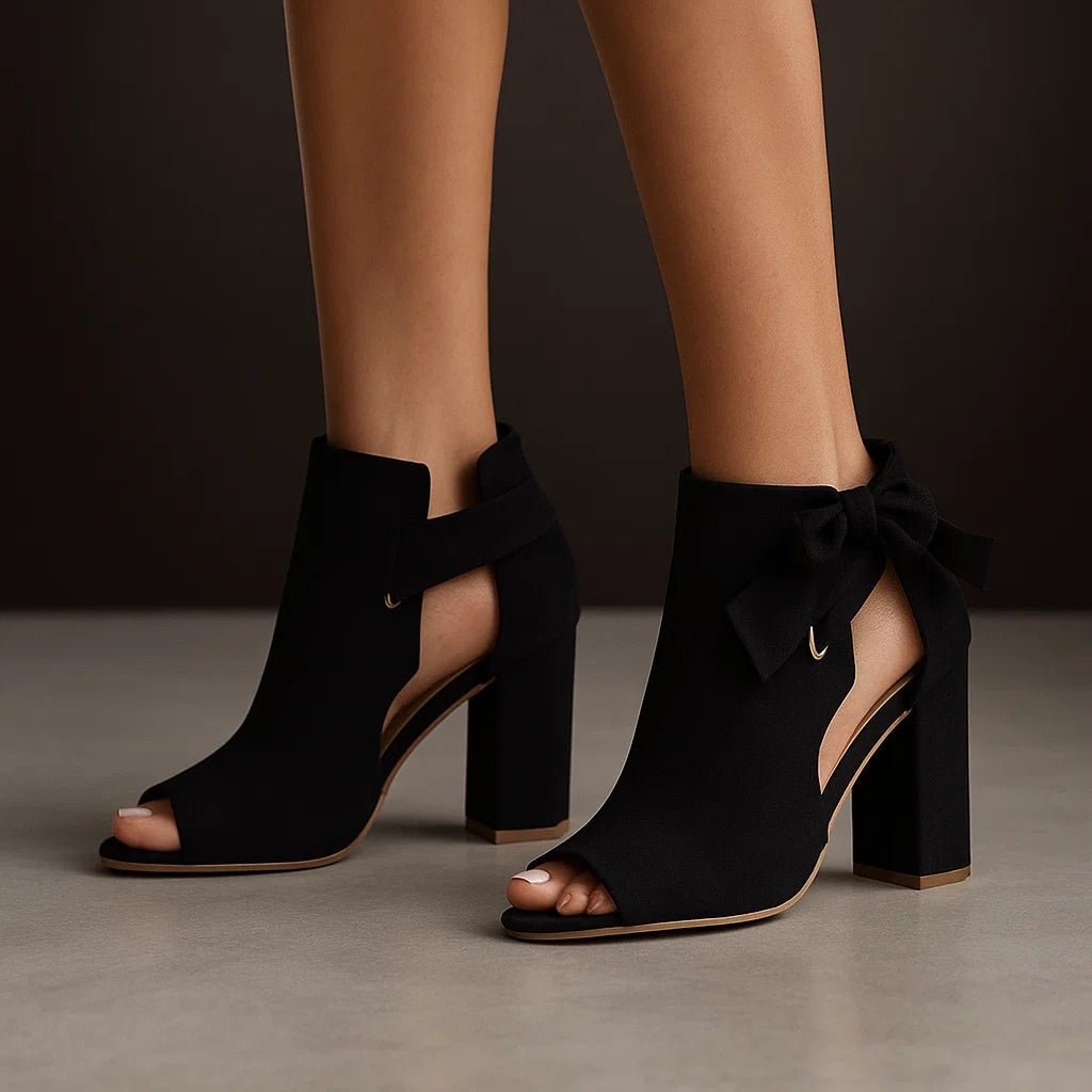 Marcella | Open Toe Ribbon Heels – Elegante Damen Sandalen