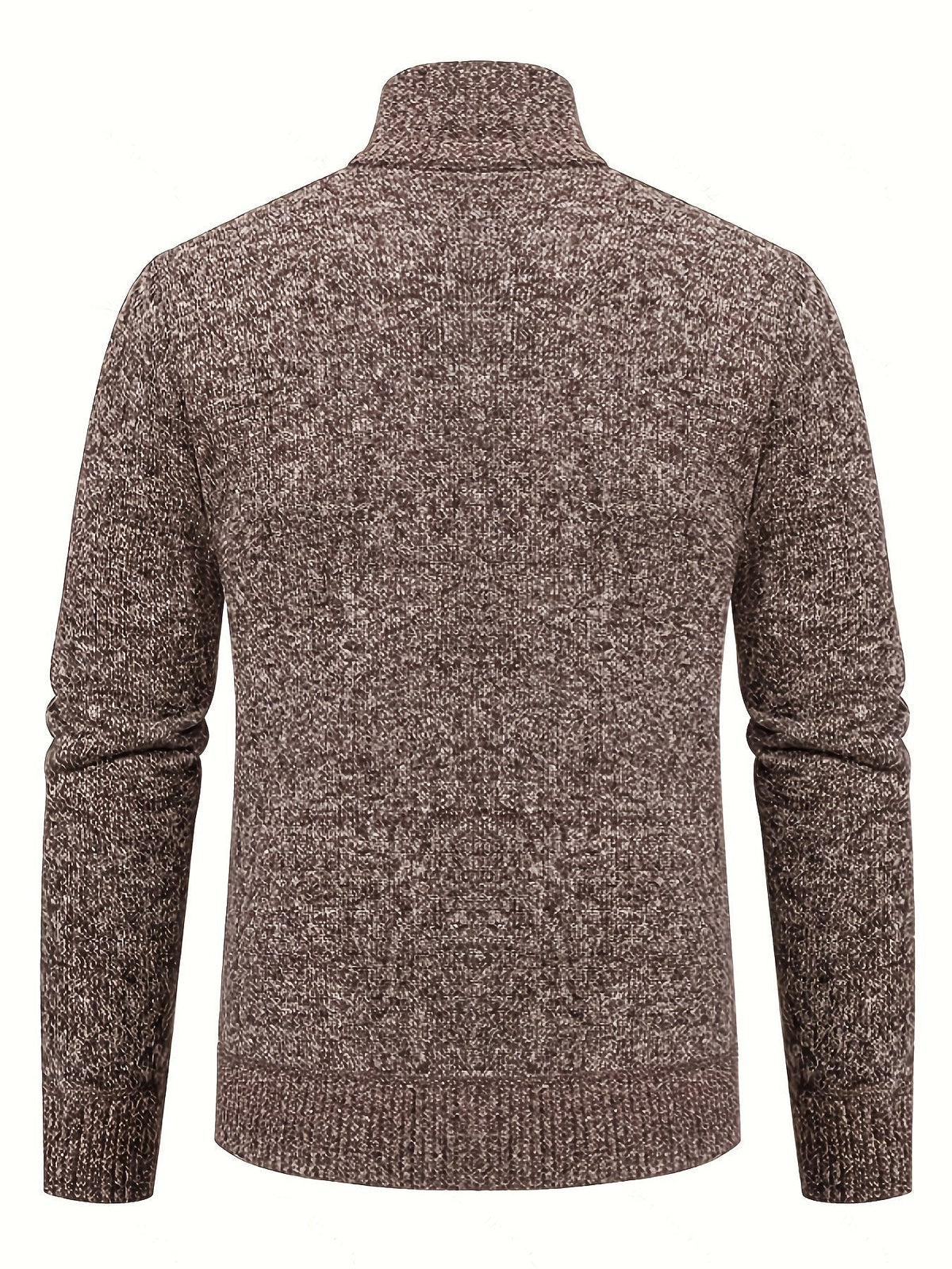 Walter | Full-Zip Cardigan – Textured Design for Men