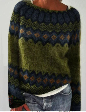 Emma | Gemütlicher und bequemer Damen Strickpullover
